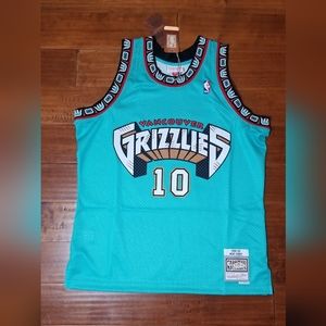 Mike Bibby Vancouver Grizzlies HWC Mitchell and Ness Jersey